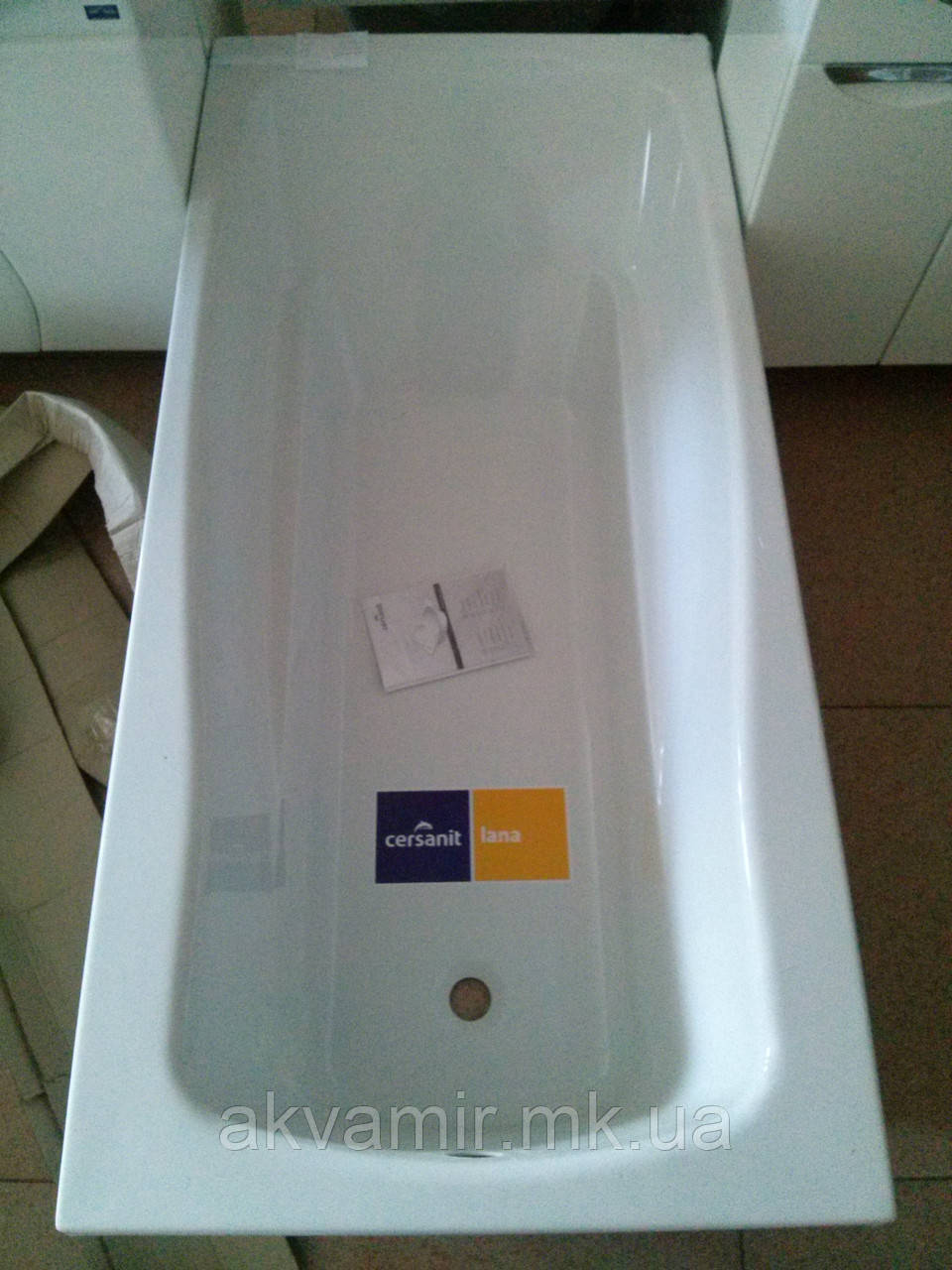 Ванна акрилова Cersanit LANA 170 X 70 з кріпленням, фото 1