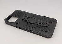 Чехол-бампер на iPhone 13 с клипсой и выдвижным упором (черный) арт. 03907