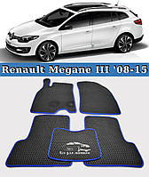 ЄВА килимки Renault Megane 3 2008-2015. EVA килими Рено Меган 3