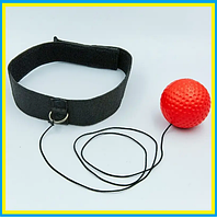 Тренажёр для бокса,боксёрский мяч для тренировок,повязка на голову,боксёрский тренажёр Boxing Reflex Ball,rty