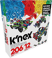 Розвиваючий конструктор Кнекс K'NEX Rad Rides Building 206 деталей 12 ідей