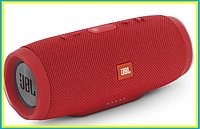 Портативная беспроводная Bluetooth колонка в стиле JBL Charge 3 с FM радио Красная,rty