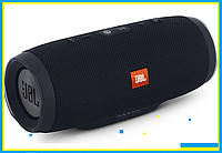 Портативная беспроводная Bluetooth колонка в стиле JBL Charge 3 с FM радио Чёрная,rty