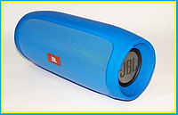 Бездротова Bluetooth-колонка в стилі JBL Charge 4, Синя, портативна колонка з FM радіо,rty