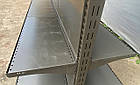 Ряд торгових двосторонніх (острівних) стелажів "Колумб" 150х200 (66+66+66) см., Б/у, фото 5