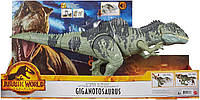 Динозавр Гігантозавр зі звуком 55 см Jurassic World Dominion Giganotosaurus Dinosaur Toy Strike N Roar