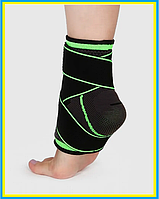 Универсальный эластичный бандаж на голеностоп Ankle Support,Спортивный фиксатор для голеностопного сустава,rty