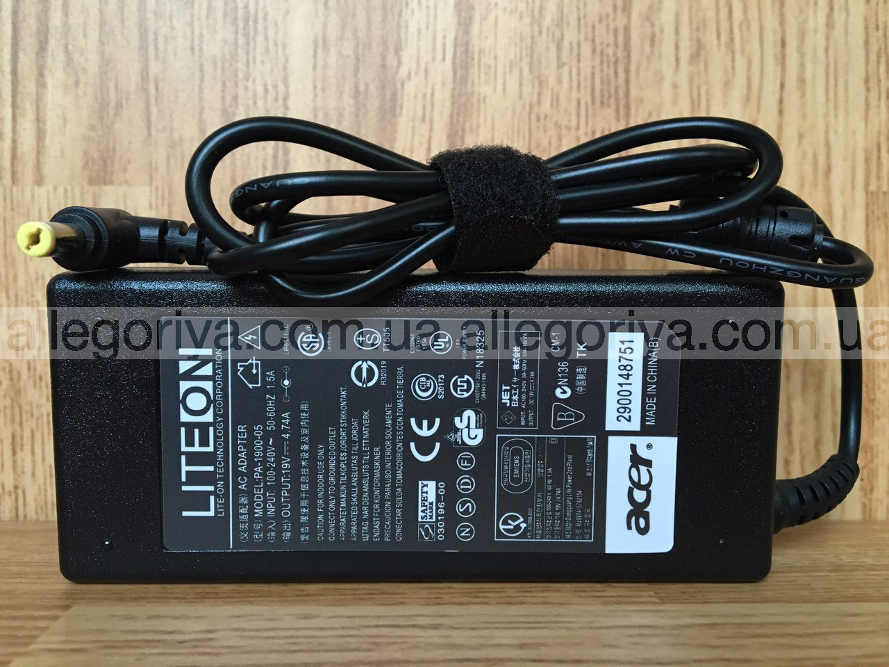 Блок питания ACER eMachines E720 E725, E727, E728, E730 - фото 4 - id-p344775921