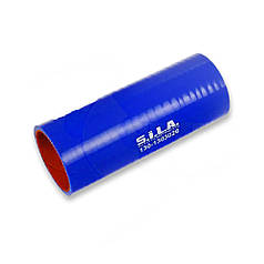 Патрубок радіатора ЗІЛ-130 прямий силіконовий (в-во S.I.L.A. AC) 130-1303026