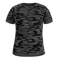 Термоактивна футболка з коротким рукавом Sesto Senso Thermo Active - Dark Camo