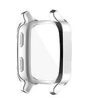 Чехол-накладка CDK Silicone Face Case для Garmin Venu Sq 2 / Sq 2 Music (012429) (silver)