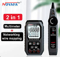 NOYAFA NF-8509, багатофункціональний тестер, трасошукач, PoE + мультиметр, фото 5