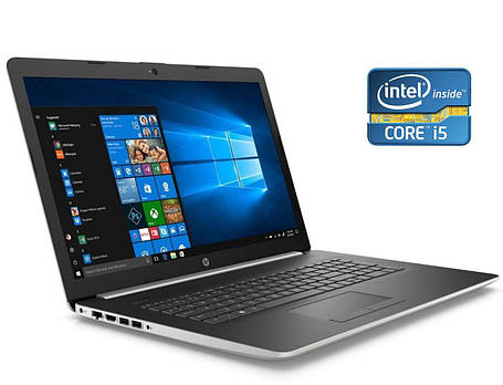 Ноутбук HP 17-by0062cl /17.3"/Core i5 4 ядра 1.6GHz/8GB DDR4/480GB SSD/UHD Graphics 620/WebCam/Win10, фото 1
