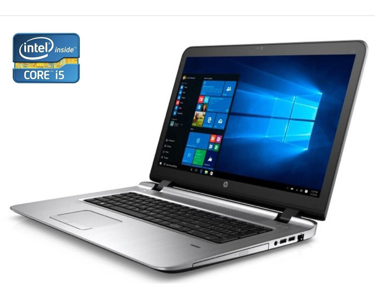 Ігровий ноутбук HP ProBook 470 G3/17.3"/Core i5 2 ядра 2.2GHz/16GB DDR4/240GB SSD/Radeon R5 M255 1GB/Webcam