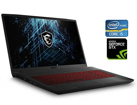 Ігровий ноутбук MSI GF75 Thin 9SC 9SC-087NE / 17.3" (1920x1080) IPS / Intel Core i5-9300H (4 (8) ядра по 2.4 —, фото 1