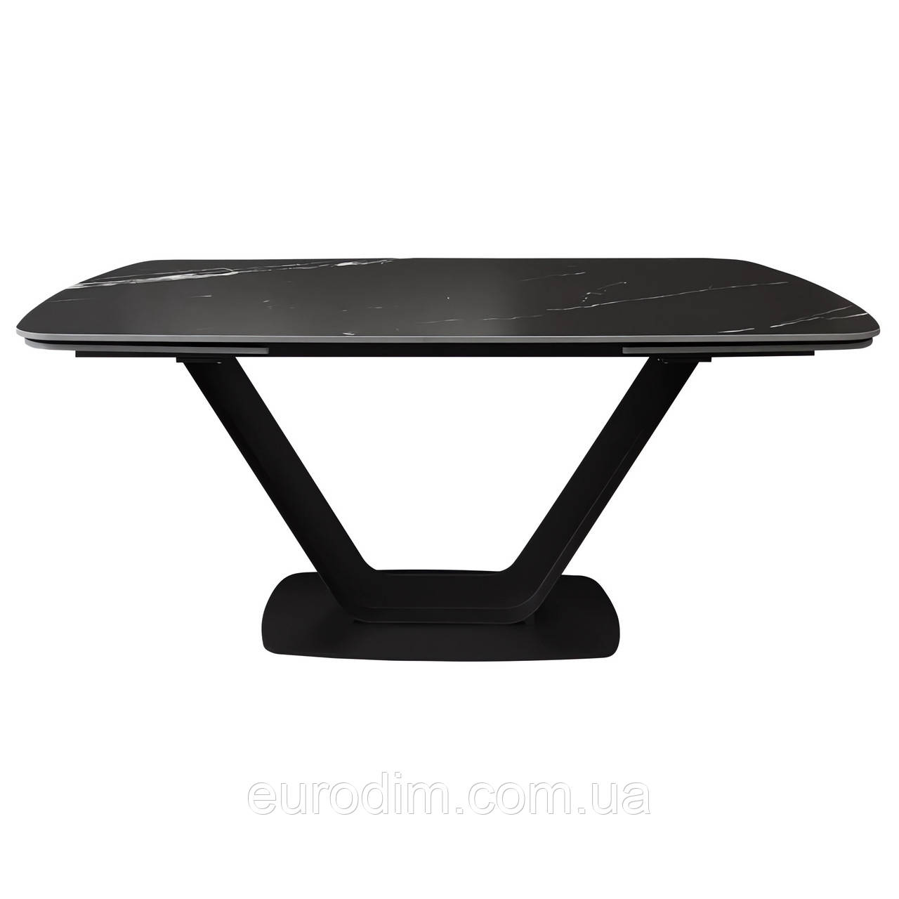 Force Macedonian Black стіл розкладний кераміка 160-240 см