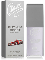 Туалетна вода для чоловіків Chaser "Platinum Sport" (100мл.)