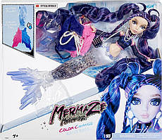 Лялька MERMAZE MERMAIDZ Winter Waves Nera Mermaid Русалка Нера змінює колір Fashion Doll 585404 Оригінал