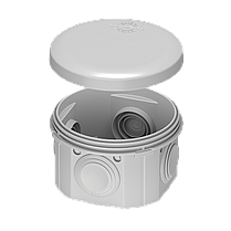Коробка розподільна IB004 80x40 мм (850 °C) IP55 зовнішня, Plank (PLK6404650), фото 3