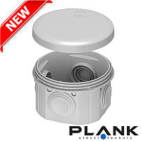 Коробка распределительная IB004 80x40мм (850°С) IP55 наружная, Plank (PLK6404650)