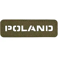 Бейдж M-Tac Poland Laser Cut - Ranger Green