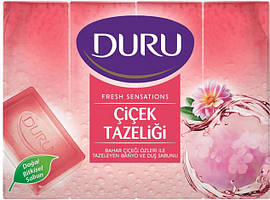 Мило DURU Fresh Sensations Квіткова хмара (4*150г.)