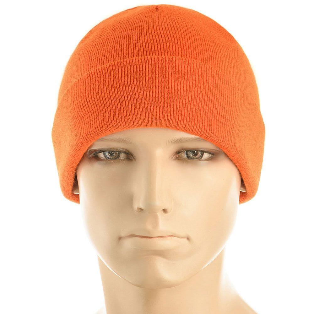 Шапка M-Tac Fine Knit Watch Cap - Orange - фото 3 - id-p1921393307