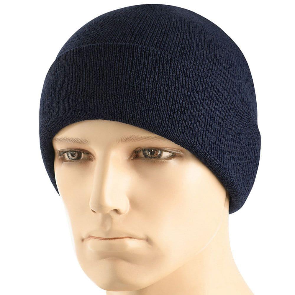 Шапка M-Tac Fine Knit Watch Cap - Dark Navy Blue - фото 1 - id-p1921393313