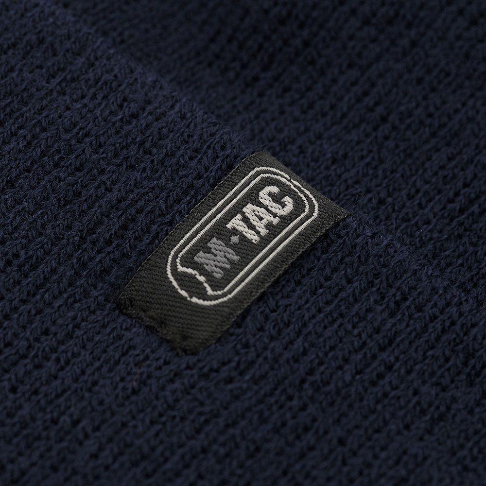 Шапка M-Tac Fine Knit Watch Cap - Dark Navy Blue - фото 4 - id-p1921393313