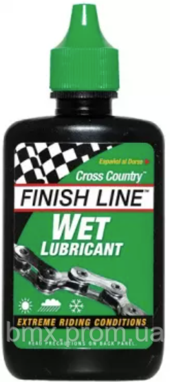 Finish Line No Drip Chain Luber Mit Cross Country Wet Lube Kettenöl