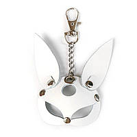 Брелок на карабіне для ключів Art of Sex Bunny, Білий
