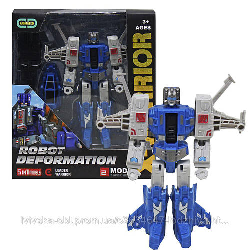 Купить Трансформер "Robot Deformation", синий, цена 346.12 ₴ — Prom.ua ...