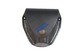 Чохол для наручників БР-МУ-92 закритий (шкіра, чорний) ASG