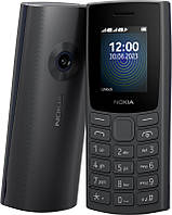 Мобільний телефон Nokia 110 DS 2023 Charcoal (1GF019FPA2C01)