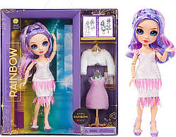 Лялька Рейнбоу Хай Вайолет Віллоу Віолетта Rainbow High Violet Willow Fantastic Fashion Doll S6 587385 MGA Оригінал