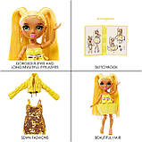 Лялька Рейнбоу Хай Санні Медісон Rainbow High Sunny Madison Yellow Fantastic Fashion Doll S6 587347 Оригінал, фото 6