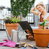 Сівалка з решітчастою стінкою в сірому кольорі