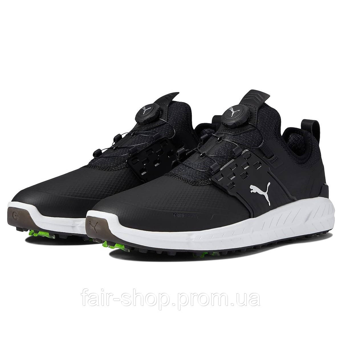 Кросівки для гольфу Puma Ignite Articulate Disc Golf Shoes Puma Black/Puma Silver/Puma Black, оригінал. Доставка від 14 днів