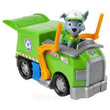Paw Patrol Rocky Spin Master 20114325 Щенячий патруль Рокі та Сміттєва машина