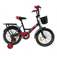 Велосипед дитячий X-Treme Trek G1606, 16" (чорно-червоний)