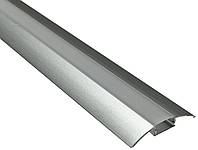 Алюминиевый профиль с матовым рассеивателем Ал 20-1 (2м), анодированный 2м (цена 1м)