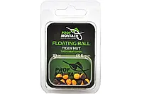 Насадка Проф Монтаж EVA Floating Ball 5мм (10шт/уп) Тигровый орех