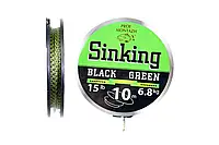 Поводковый материал Проф Монтаж Black Green 10м 30lb/ 13.6кг