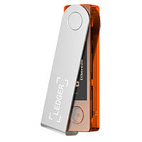 Холодный крипто-кошелек Ledger Nano X (100 мАч, Bluetooth, Blazing Orange)