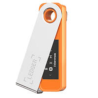 Холодный крипто-кошелек Ledger Nano S Plus (BTC Orange)