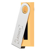 Холодный крипто-кошелек Ledger Nano S (Saffron Yellow)