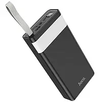 Повербанк Универсальная Мобильная Батарея Power Bank Hoco J73 30000 mAh с фонариком /Black