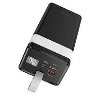 Power bank Hoco J86 PD20W+QC3.0 (22.5W) 40000 mAh портативная батарея повербанк с дисплеем и фонариком Black