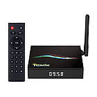 Смарт приставка Tanix TX66 3566 4/32 + аеропульт з мікрофоном і гіроскопом, фото 2