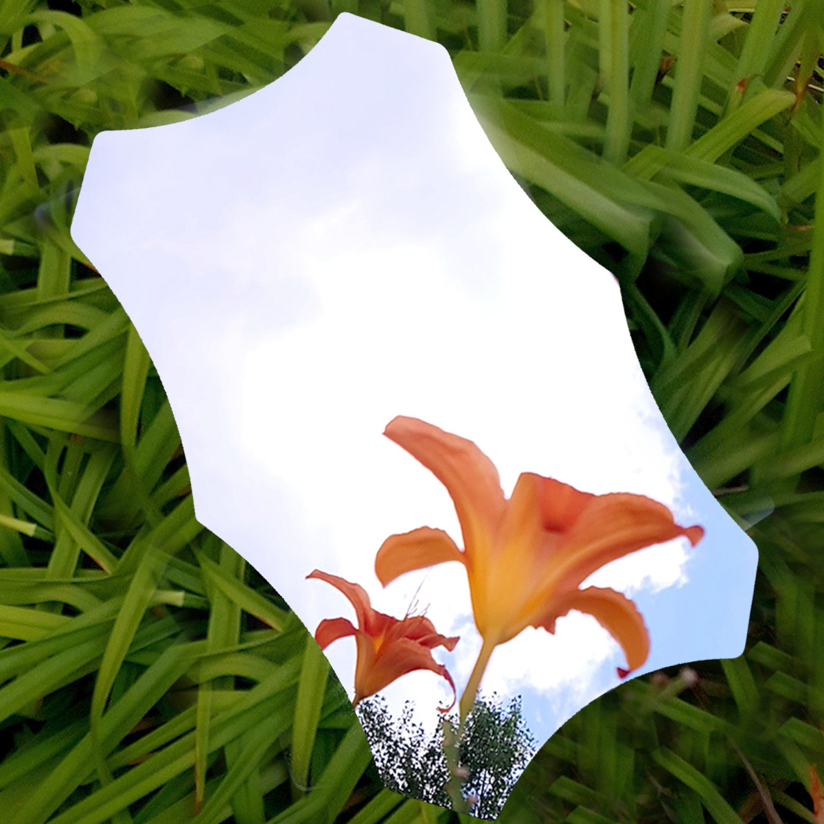 Самоклеюче акрилове дзеркало 40х60СМх2мм / Нерозбивне дзеркало, фото 1